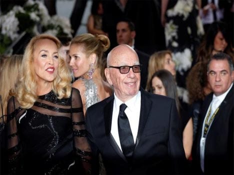 Rupert Murdoch, Jerry Hall announce engagement