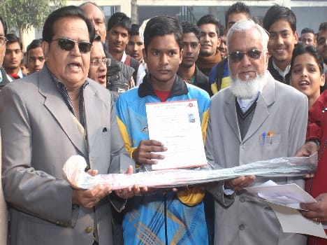 student won in the competition