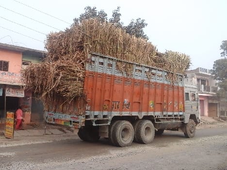no ban in the overloaded vehicles 