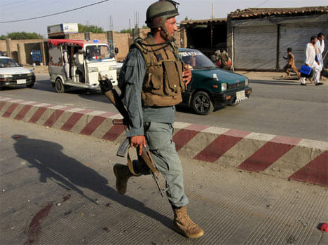 Blast Near foreign consulates in Jalalabad, Afghanistan.