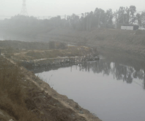 After spending millions of black water flowing into the canal.