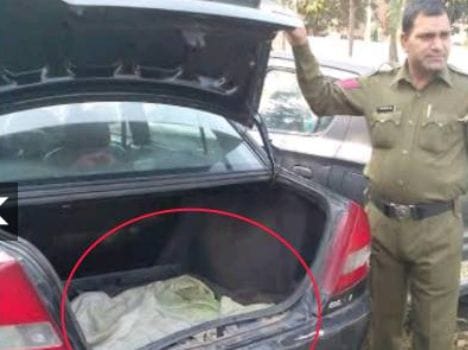 girl dead body found in car in panchkula, three arrested