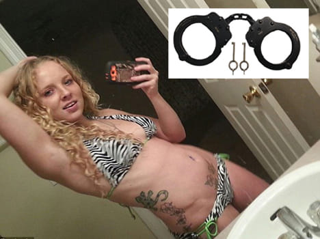 Woman caught stealing condoms