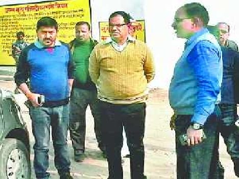 Commissioner 's visit before Gaura brighten 