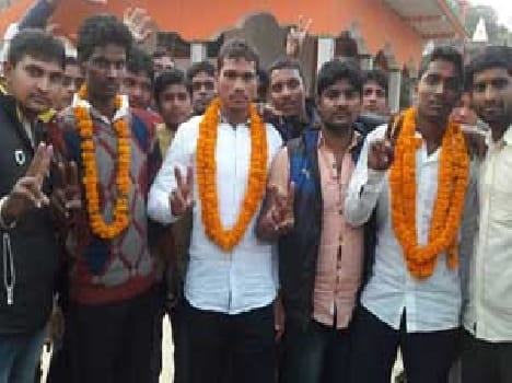 Krishna became president , was elected minister Ajay