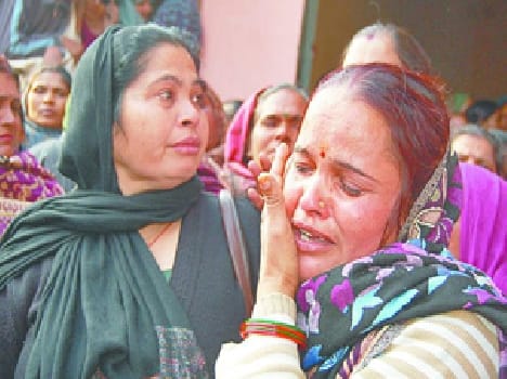 incident broke into tears Women's