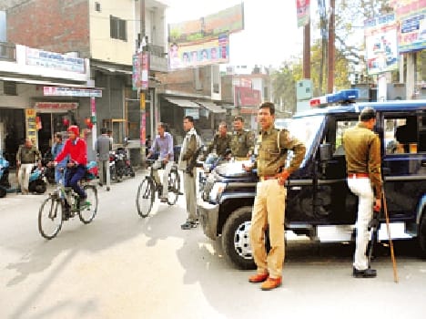 Traffic police , traffic corrected