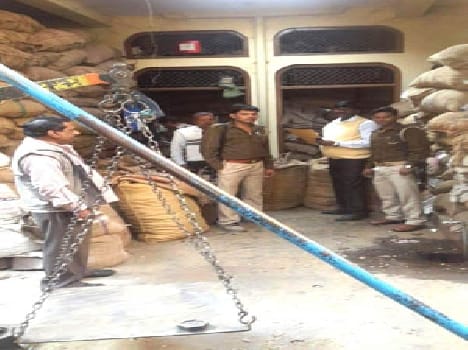Illegal storage of herbs caught
