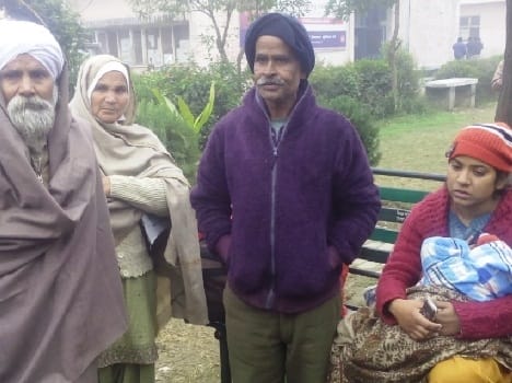 pathankot, accident,,truck, car, mother, son, death