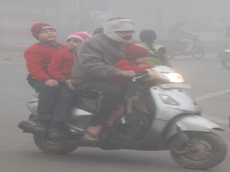 Fog, not even showing hand to hand