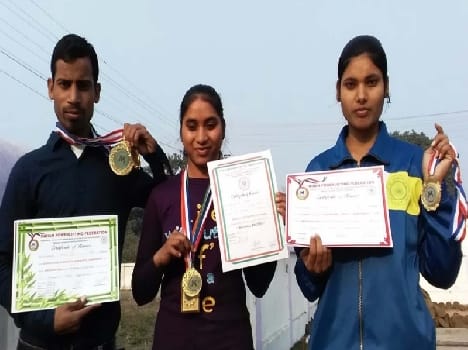 Won medals in powerlifting competition