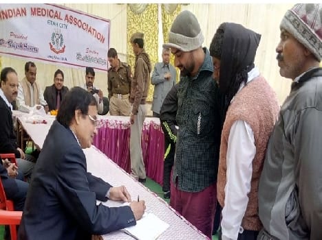 IMA medical camp set up in the district jail