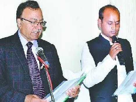 Jitendra took oath