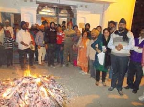 Lohri is celebrated the Feast