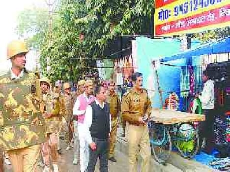 Removed the illegal occupation of road