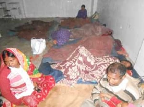 After sterilization of women on the ground Letaya