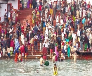 magh purnima snaan of haridwar ardhkumbh.