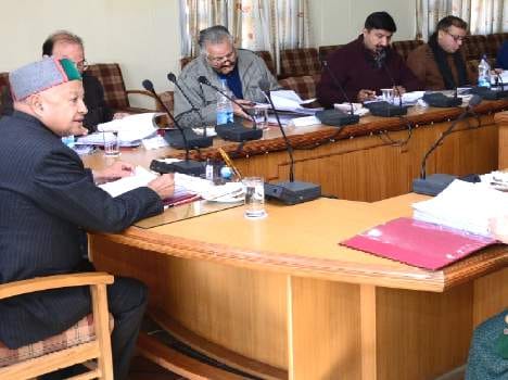 himachal cabinet meetings in shimla.
