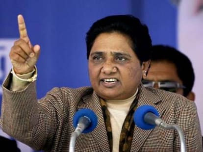 mayawati's counter attack on sumitra mahajan