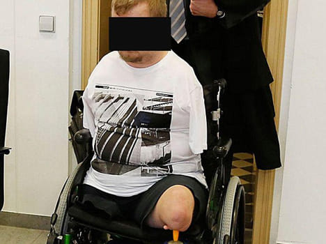 Man with no arms or legs is convicted for molesting a six-year-old girl
