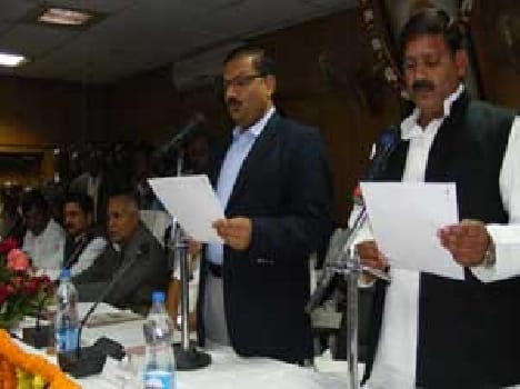 DR. Virendra the oath of office and secrecy