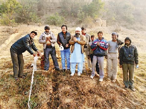 During the Yamuna ghat got boring source of water