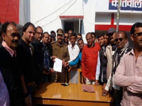 Councillor registered a case of robbery on