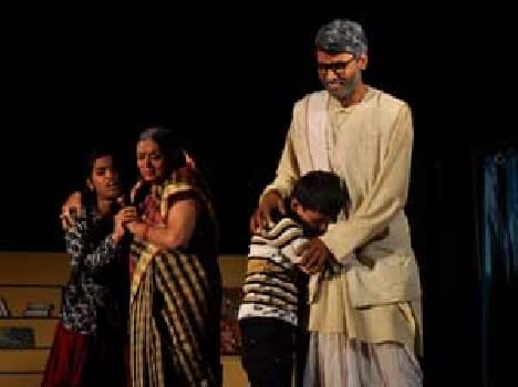 Drama played in rangotsav, BHU
