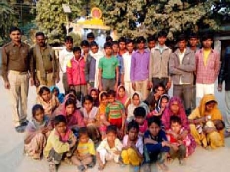 92 people were rescued from two kilns