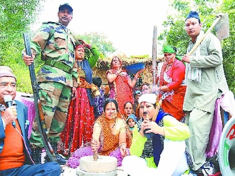 Haldwani on Uttarayani glimpse out.