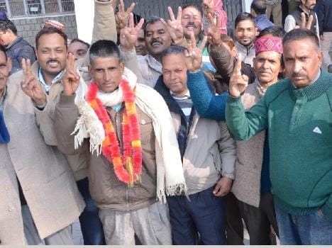 panchayat election in kangra, see result