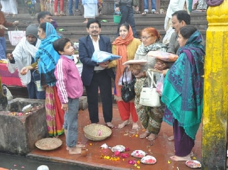 makar sankranti celebration in mathura