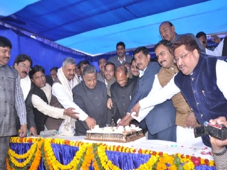 mayavati birthday celebration in mathura