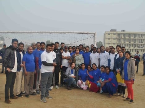 cricket tournament in GL bajaj institution