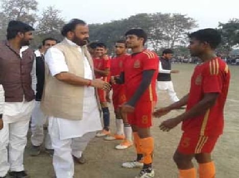 Dildarnagar stadium built in the hostel