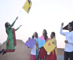 makar sankranti celebrated with joy in faridabad