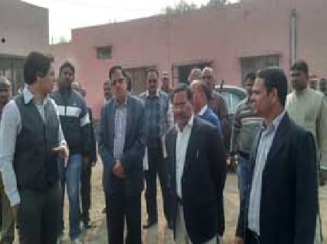 DM inspect PHC in banki village