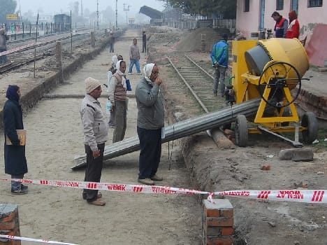Bareilly route undertaken major railway line