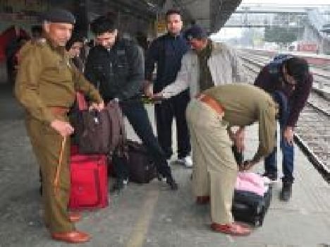 search operation in railway station after ambala panipat passenger blast