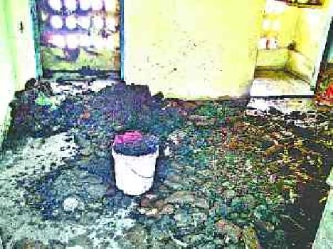 House fire caused by lamp