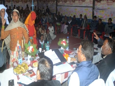 Plans to inform the public hearing