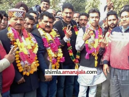 BJP leads panchayat elections in kangra, himachal.