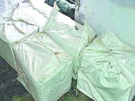 The factory caught making fake pan masala,khekra