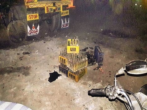 Sabotage in bhojnalay