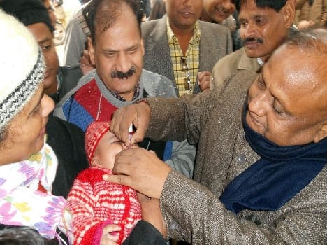 dm give polio drops