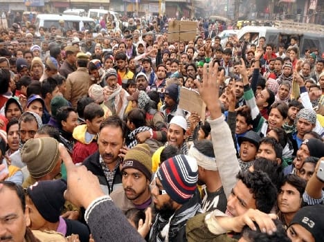 The power cut imposed jam