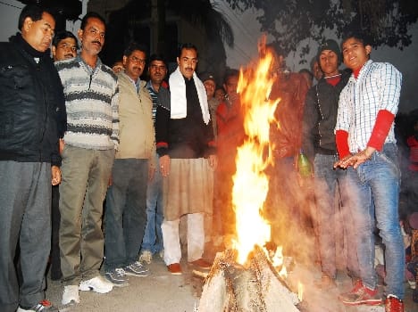 Municipality bonfire lit at 31 locations