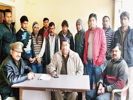 Burglar gang arrested five members of rebars