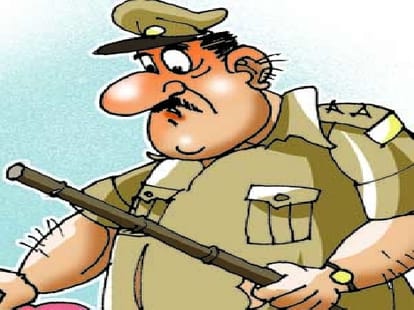 police man beat former councilor