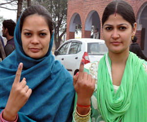 After violence hit vote percentage, 83.7 per cent voting